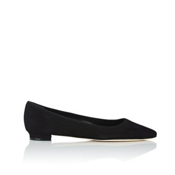 Manolo Blahnik's pointed-toe Titto flats - Picture 4 of 8